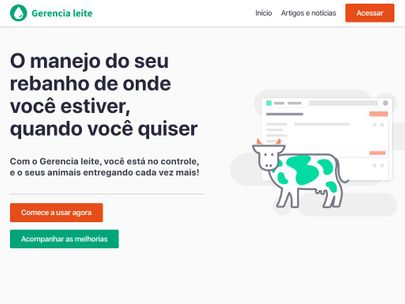 Screenshot of https://gerencialeite.com.br